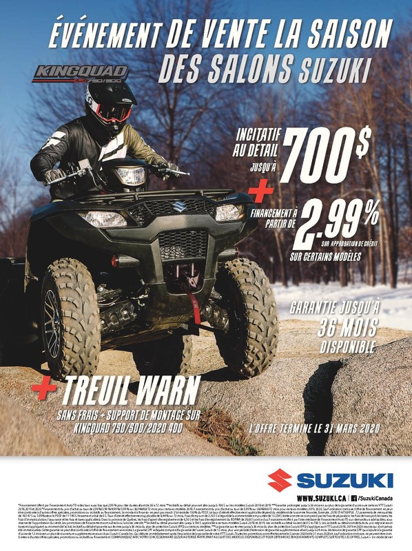 La saison des salons Suzuki